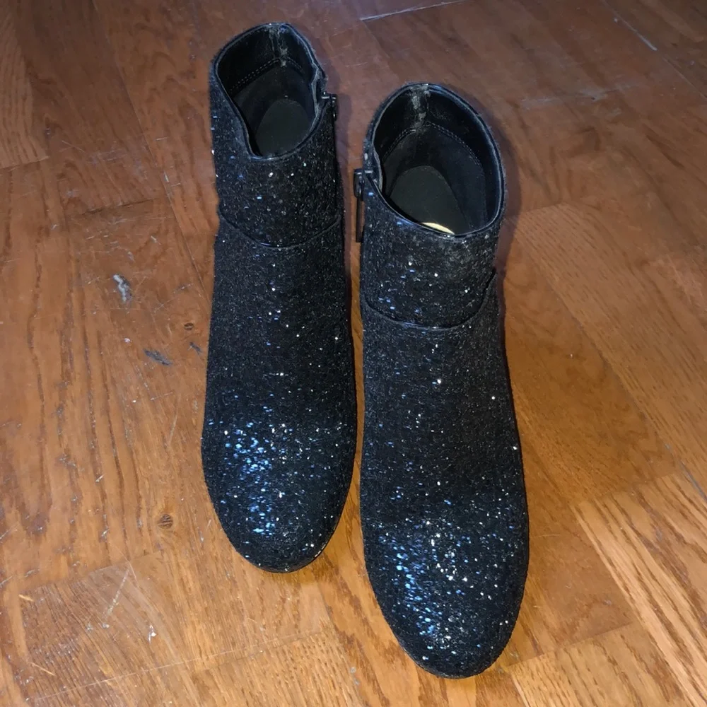 Michael Kors Arabella Black sparkle boots - Picture 5 of 8